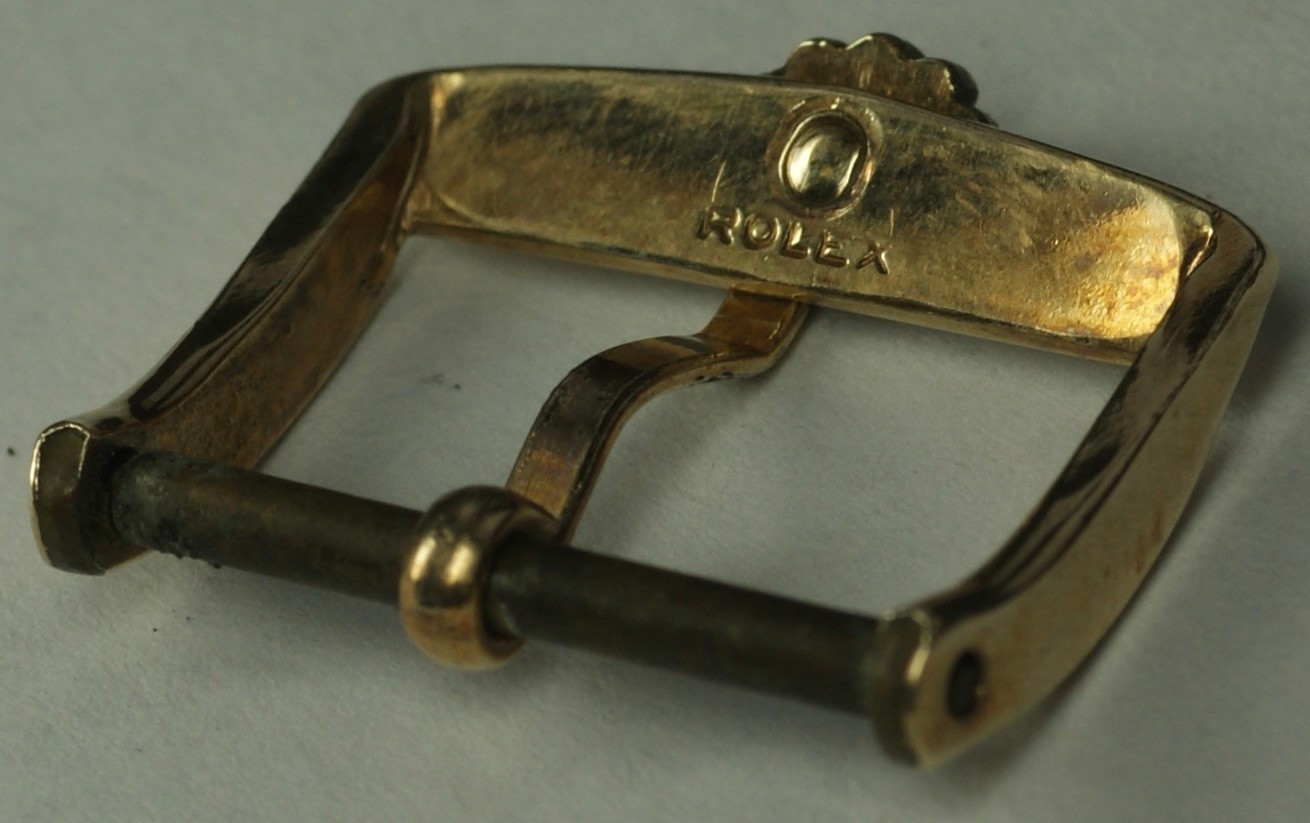 ROLEX ORIGINAL 1960’s Vintage 16/18mm Buckle Tang Gold Plated Strap End Part