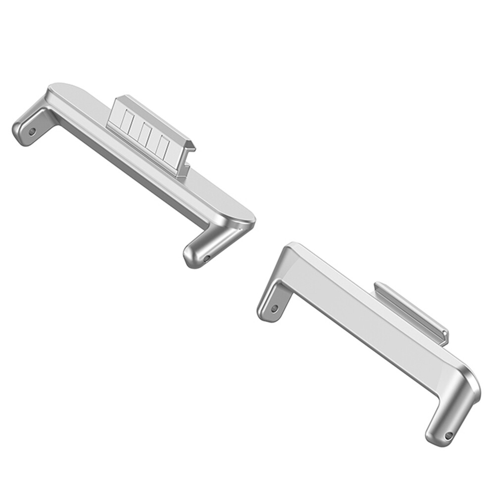 2XZinc Alloy Connector Head Grain Adapter For Huawei Watch Fit3 Watch Band Strap