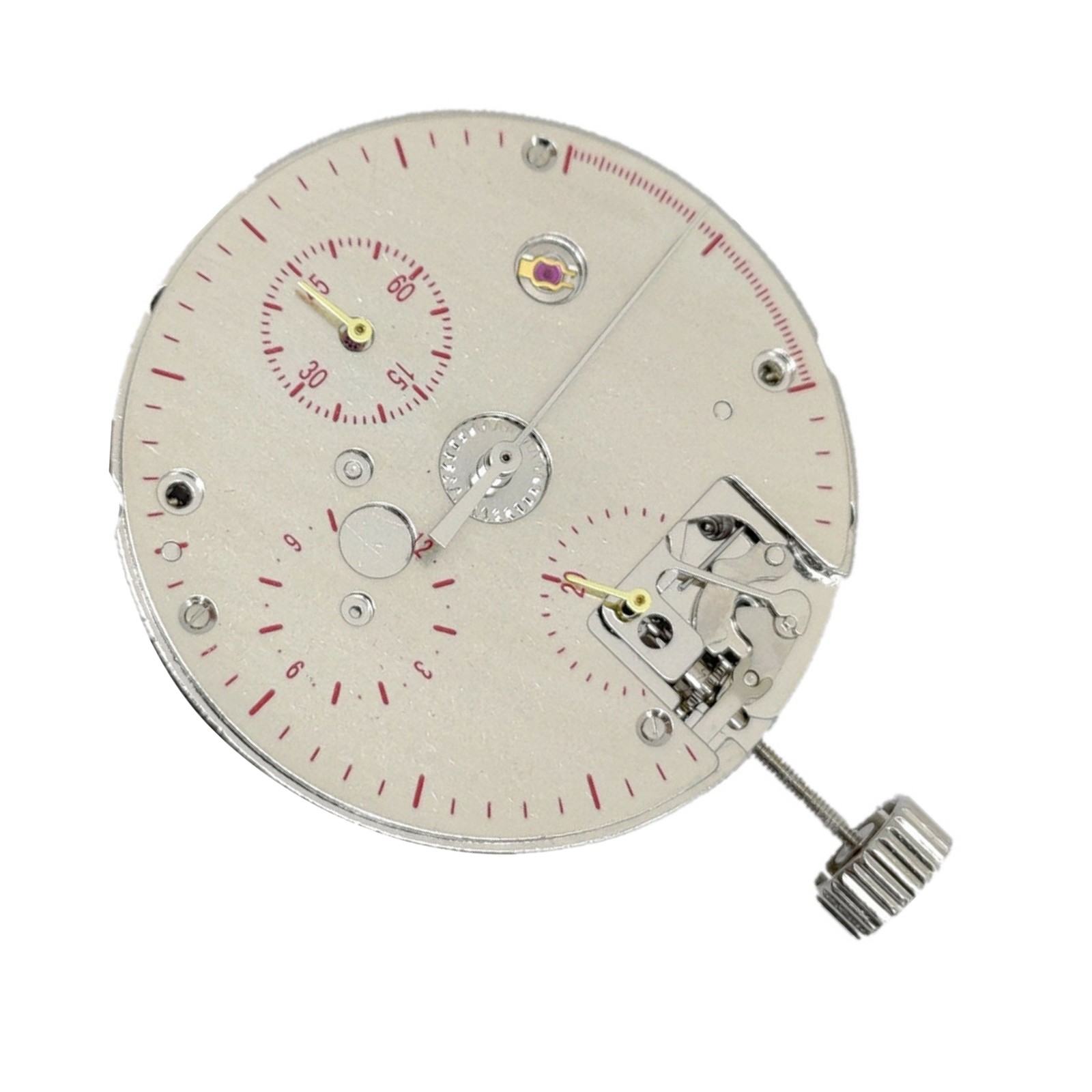 31.3mm Movement With 2 Register Mechanical Chronograph For Seagull ST1901 TY2901