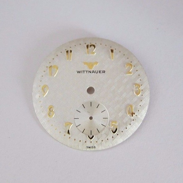 VINTAGE MEN’S WITTNAUER ROUND WRIST WATCH DIAL FACE ONLY PART