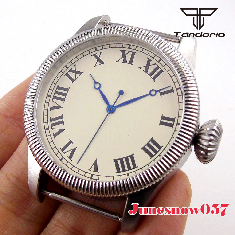 Fit NH35 NH36 NH34 ETA2824 39MM Men Watch Coin Edge Bezel Case Dial Hand Set