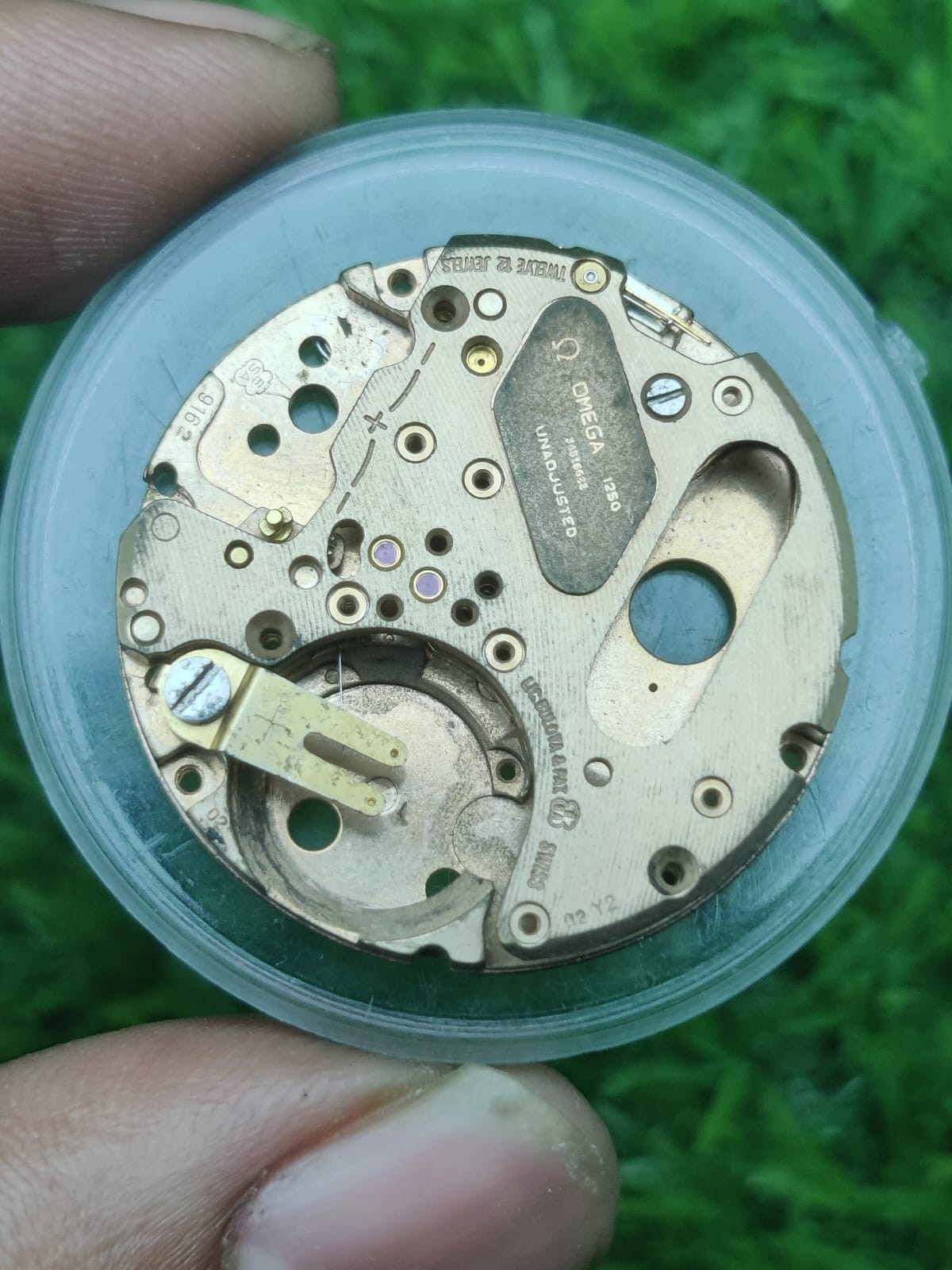 OMEGA Movement ESA Cal 9162,Omega f300 Watch Movement Plates