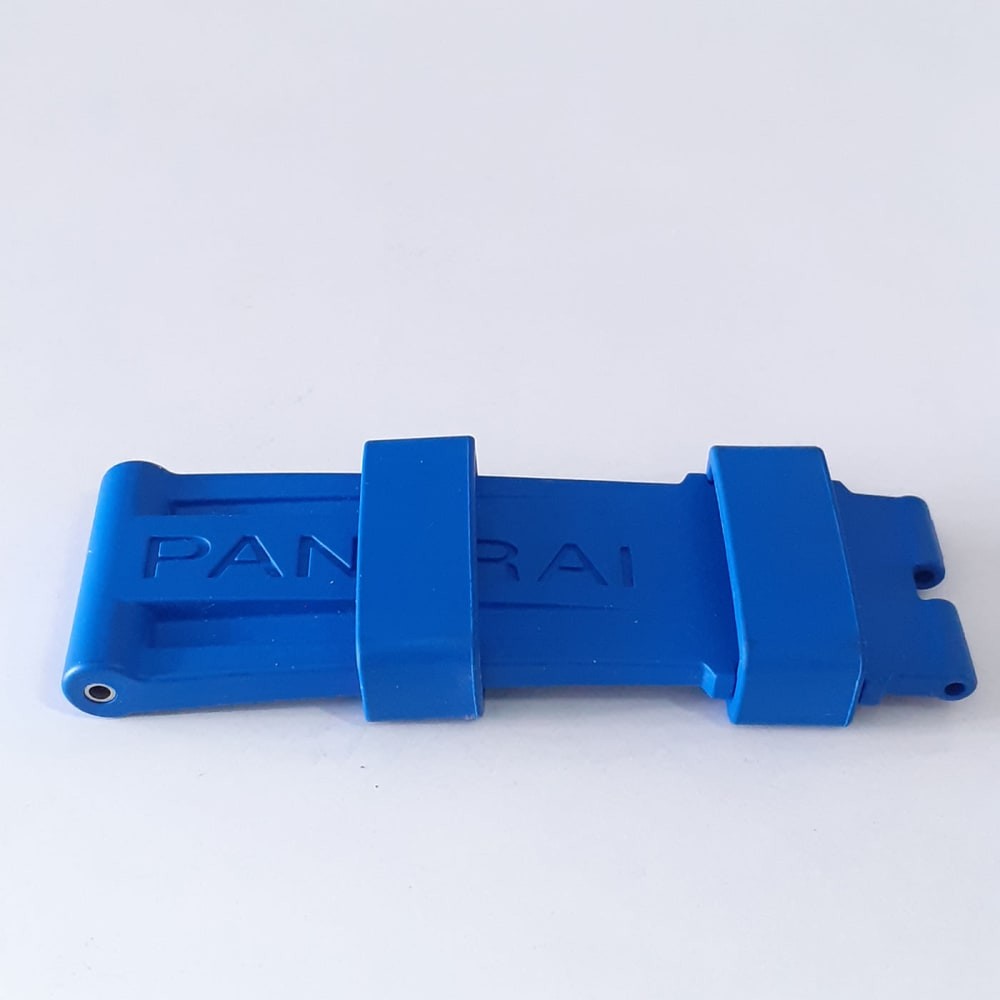PANERAI Blue 24 x 21 mm Rubber Strap