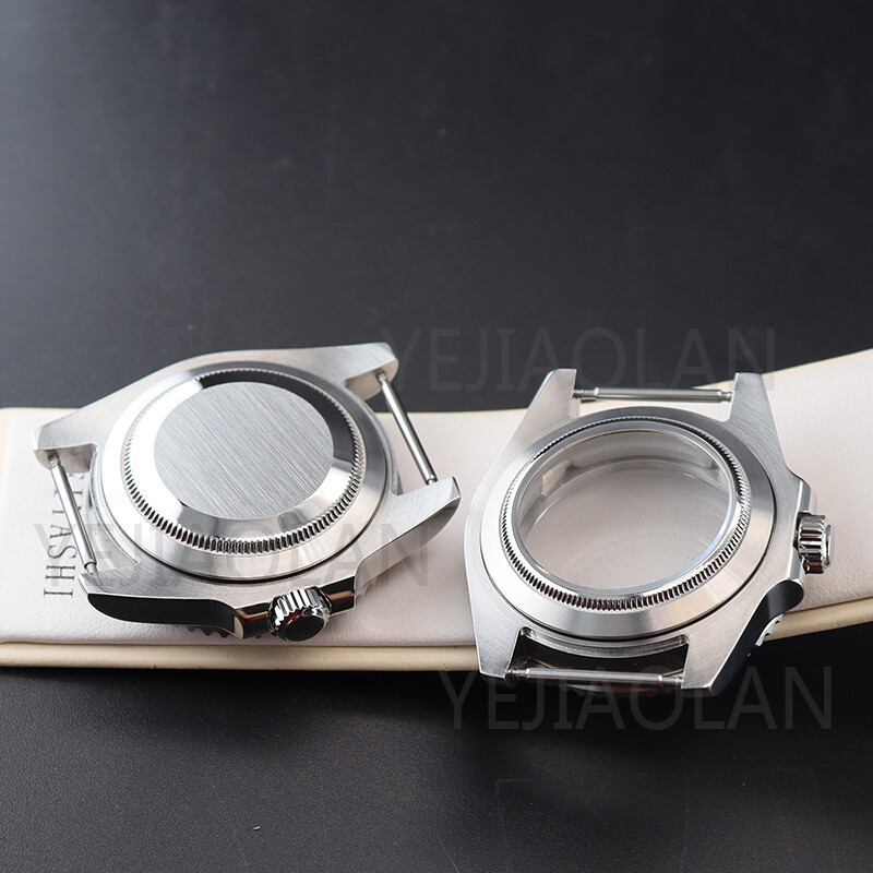 40mm Luxury Men’s Stainless Steel Watch Case For Seiko Nh35 Miyota 8215 Movement