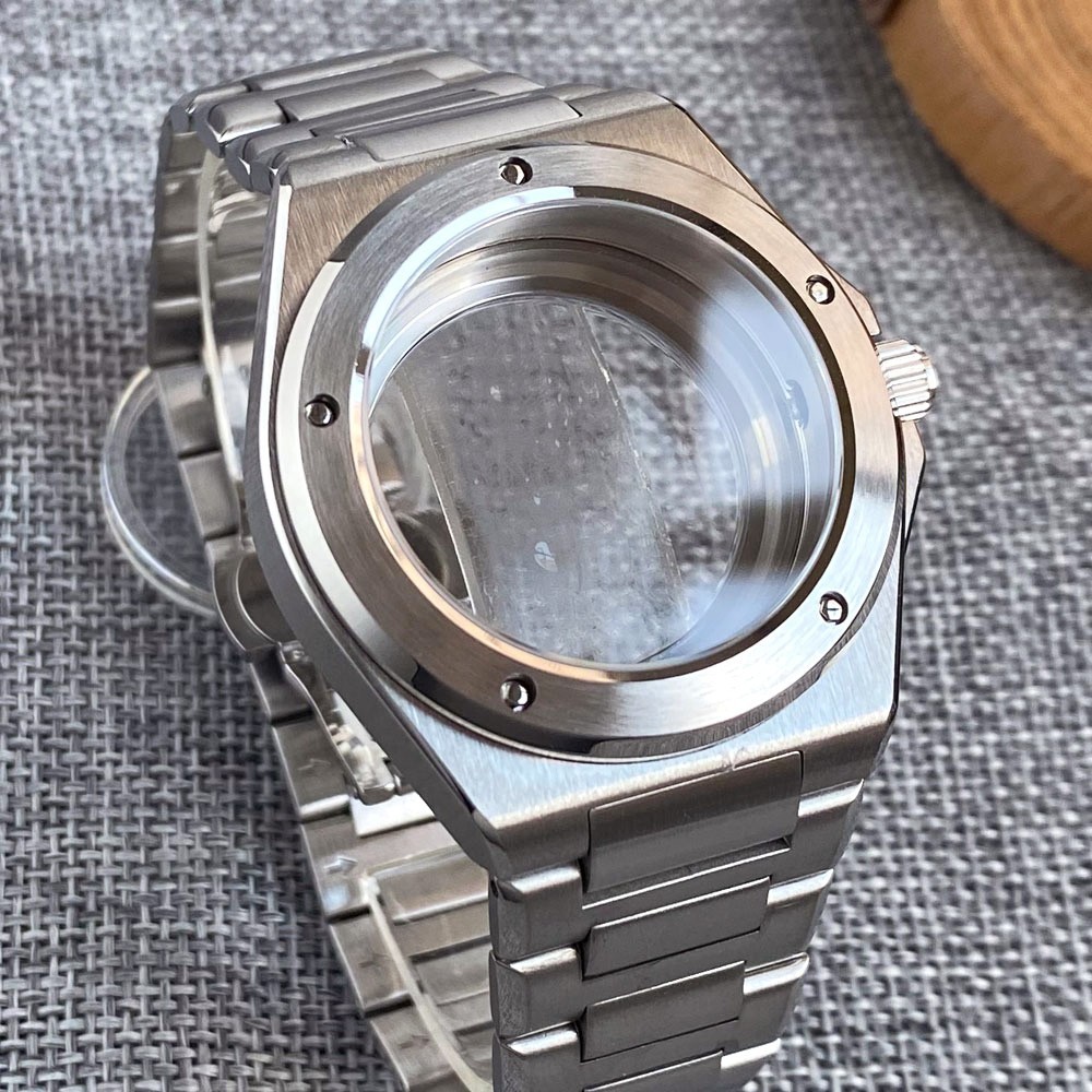 40mm Stainless Steel Watch Case for NH34/35/36 ETA2824 PT Movement Accessorie