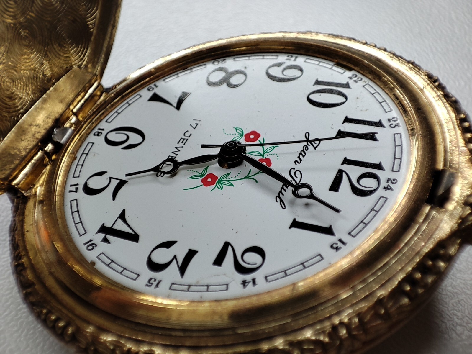 train pocket Watch Jean Paul – 46.5 mm for parts and spares