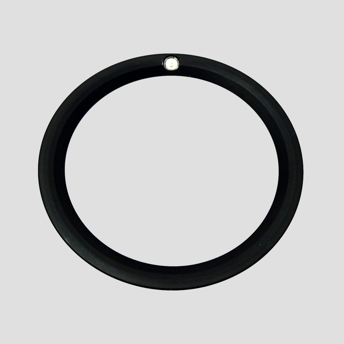 Used Rolex Submariner Stainless 16610 16800 Watch Bezel Black Insert Part