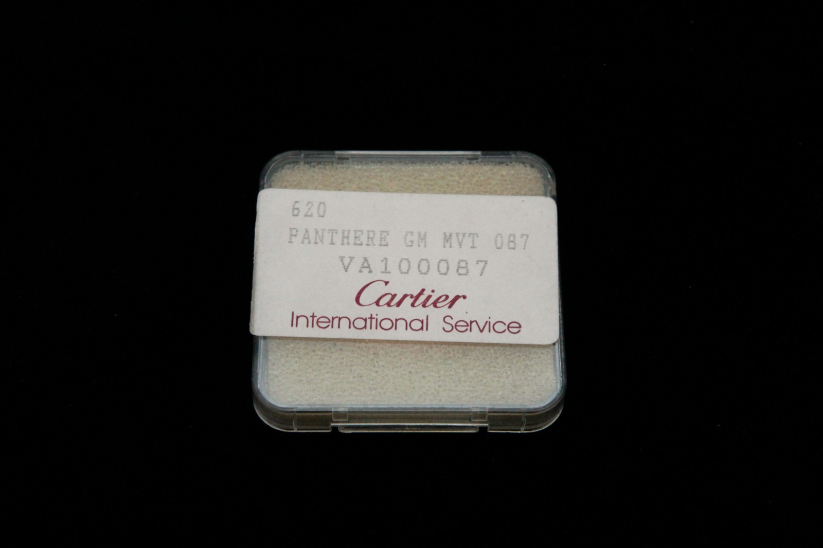 OEM Pre-Owned Cartier Panthere GM 19mm x 19mm D/3 Dial Ref. VA100087 087/687