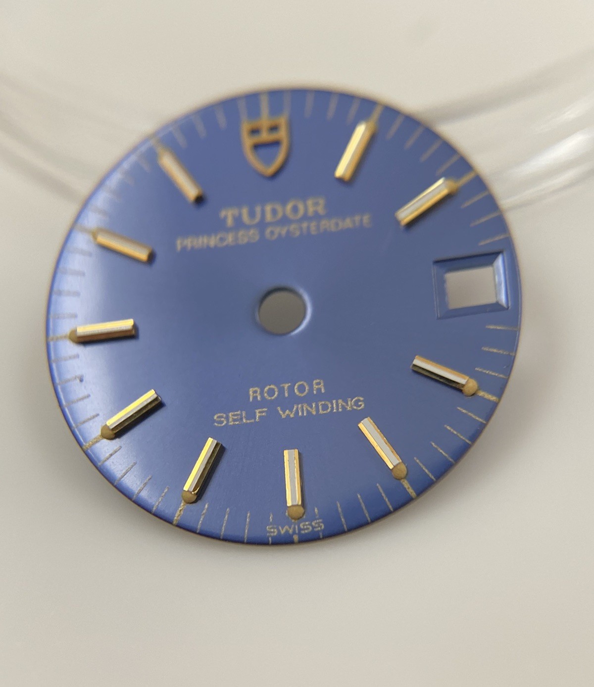 Genuine Tudor Prince Oysterdate Rotor Blue/Gold Cal. ETA 2651/2671 Ladies Dial