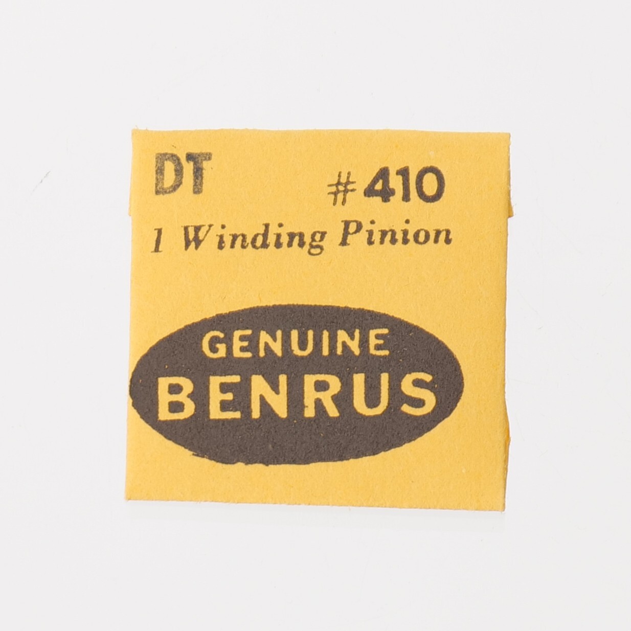 NOS Genuine Benrus DT Watch Part 410 Winding Pinion Watchmakers (C12D12)