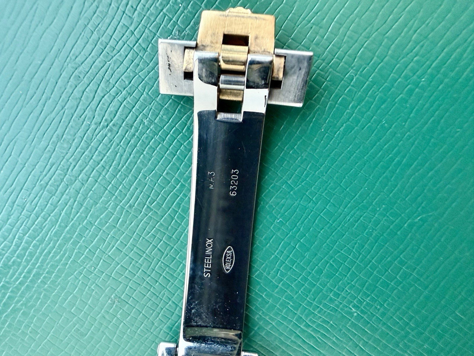 Authentic Rolex 116233 Super Jubilee Clasp Yellow Gold & Stainless Steel OC# 750