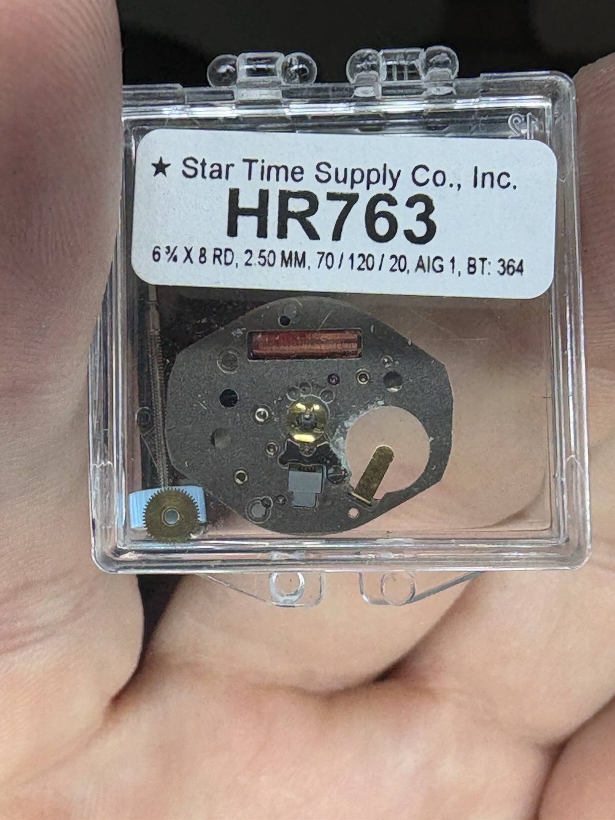 NOS Harley Ronda Quartz Watch Movement Lot 4 HR762 HR763 HR705 HR515 Repair Swss