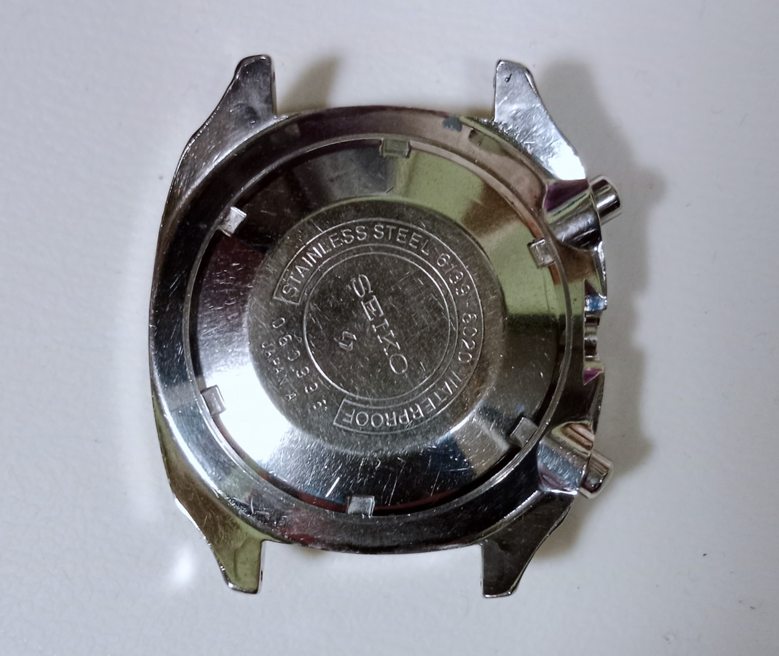 Seiko Vintage Watch Case Ref.6139-6020, Steel, 40mm, Year 1970