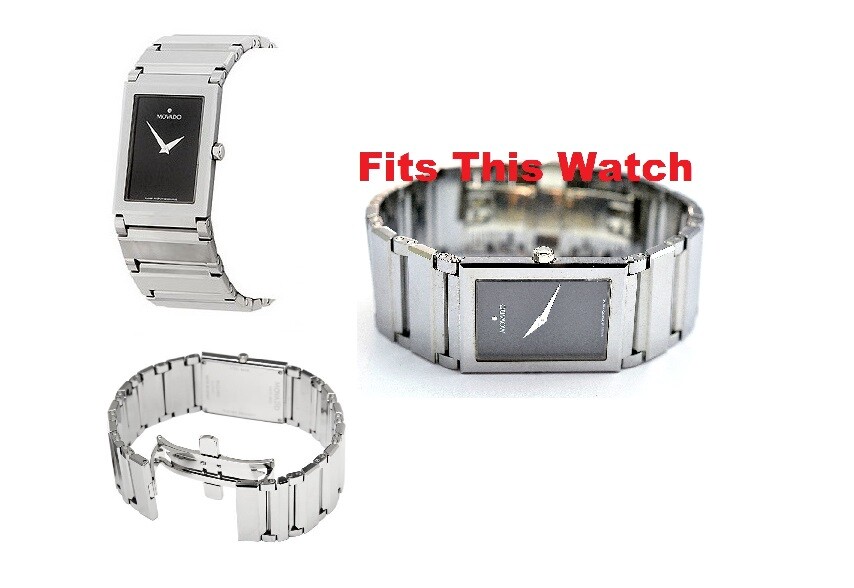 Mens Movado Valor 0604682 Dial Hands Movement Stem And Crown