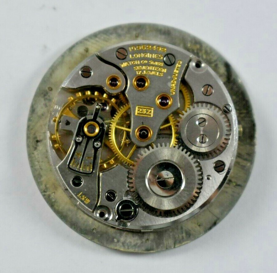 Vintage Longines Manual Wind 17J 23Z Wrist Watch Movement lot.t