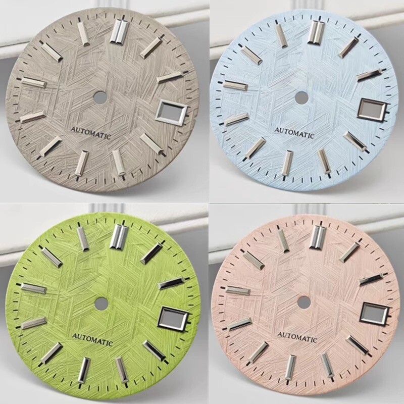 NH35/36 dial 28.5mm messy surface no lume for NH35/NH36 movement watch dial