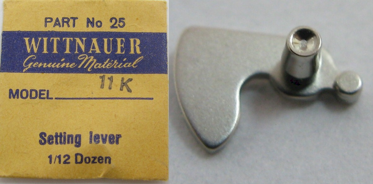 Wittnauer 11K # 443 setting lever … Watch Part