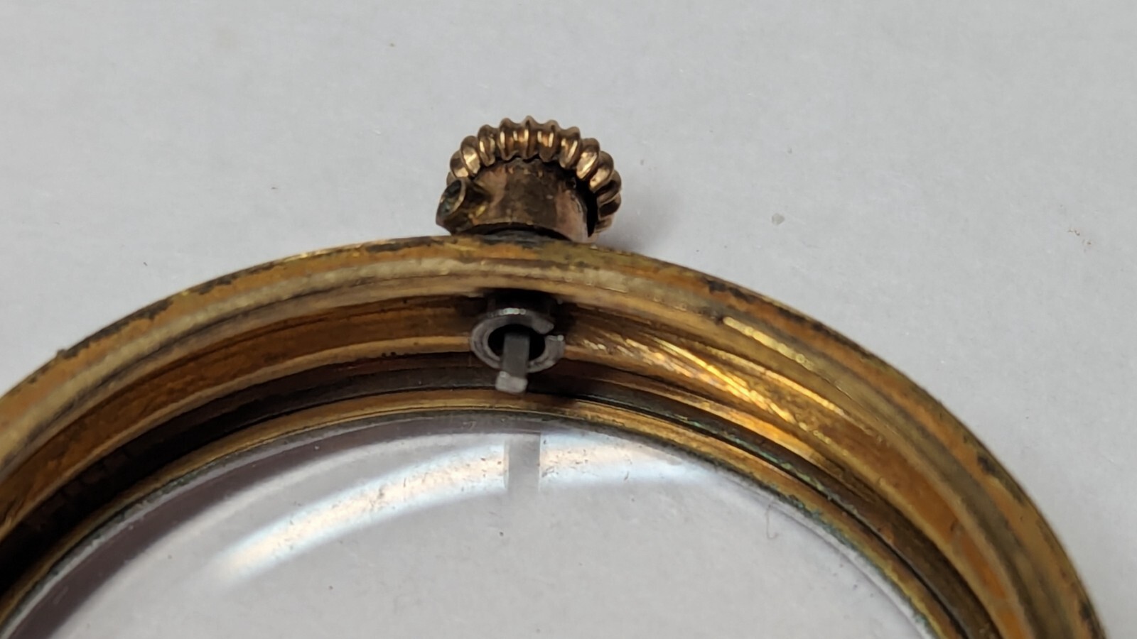 VINTAGE PHILIDELPHIA WATCH CO ROLLED GOLD PLATE POCKET WACH CASE VICTORY