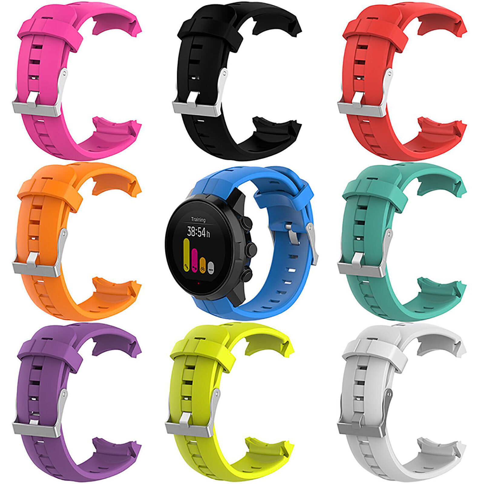 For SUUNTO AMBIT3 VERTICAL/Spartan SPORT Smart Watch Silicone Wristwatch Band