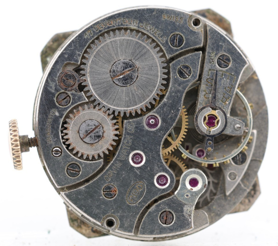 ORVIN, 17j SWISS cal. PESEUX P. 190, WRIST WATCH MOVEMENT, GOOD BALANCE (NP)