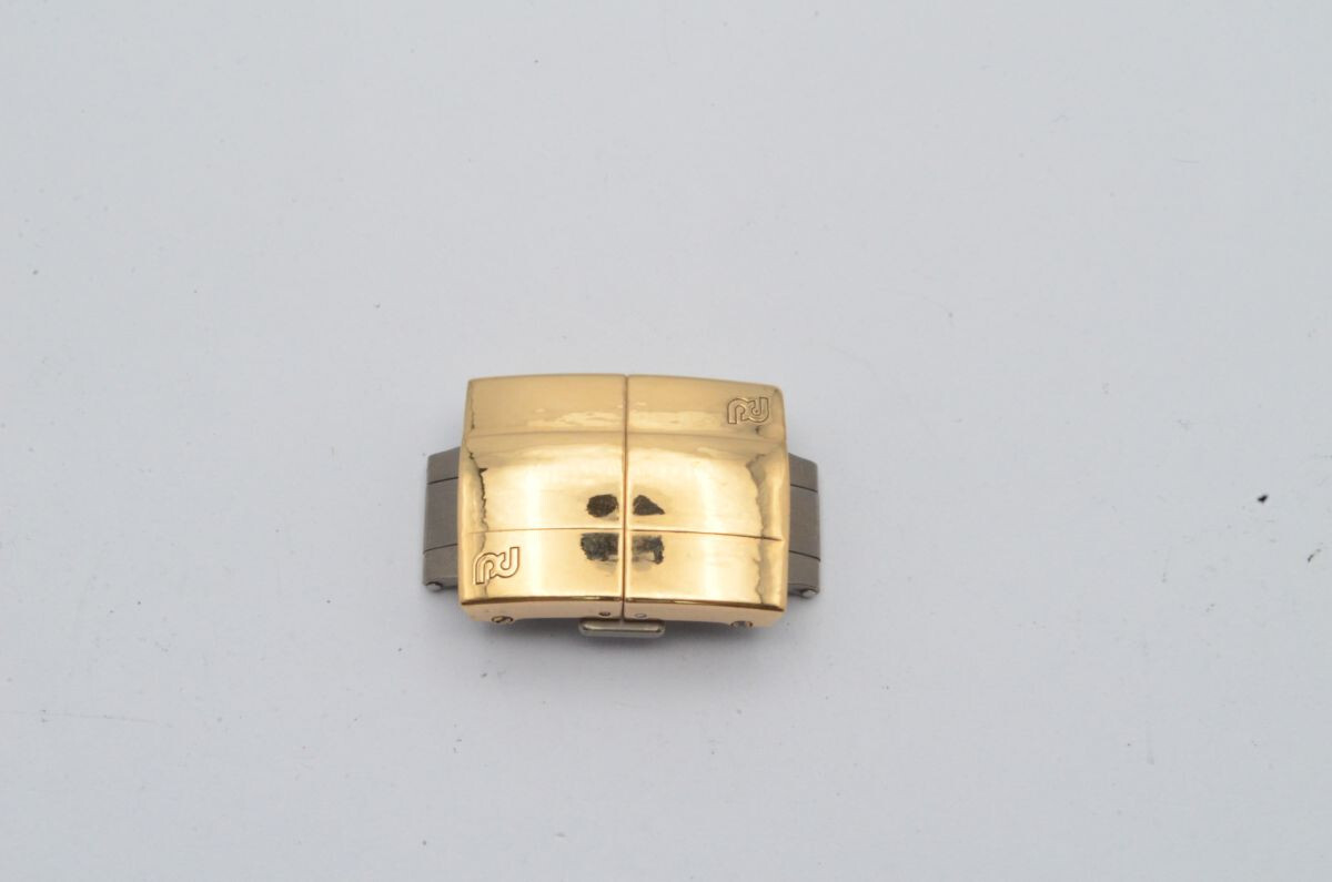 Porsche Design Bracelet Folding Clasp 18K 750 Rose Gold Titanium 22Mm Like New