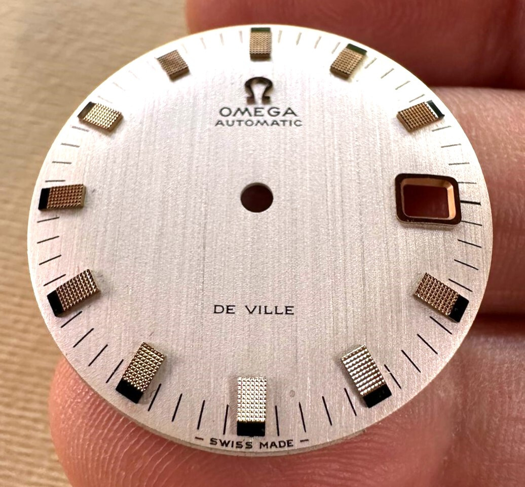 Omega De Ville Automatic Data Ref.166.029 Cal.565 Dial Vintage 1970s