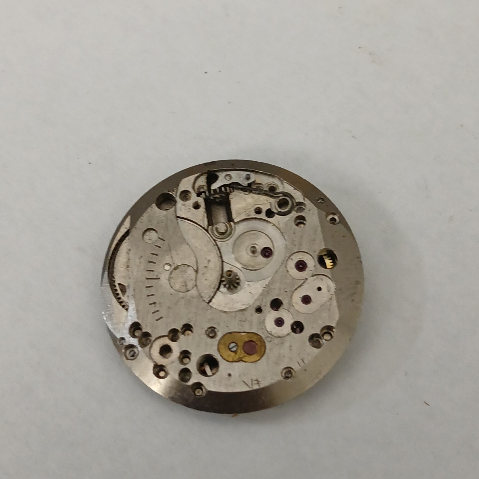 BULOVA 10BA 17J Movement & Parts For Repair Or Parts