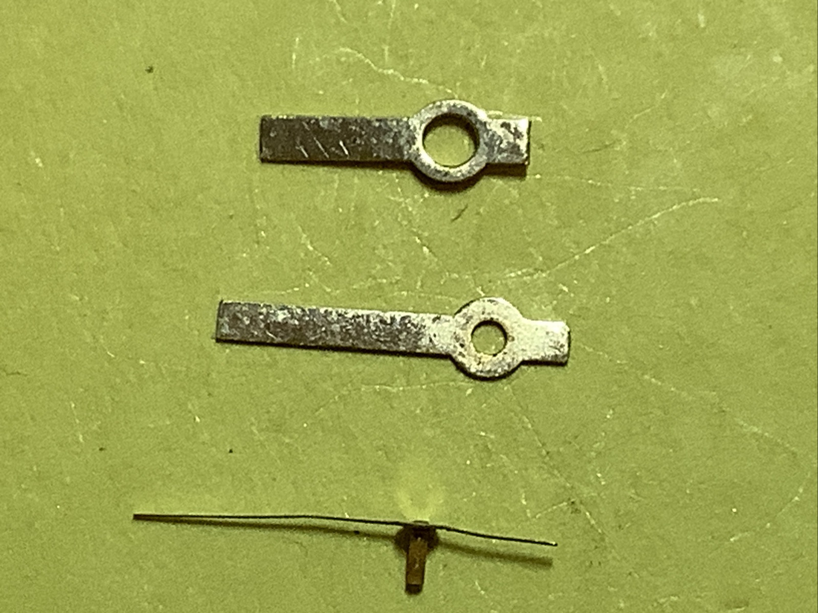 CLASSIC WATCH PARTS.REFURB. RAKETA 2628H HANDS STYLE 3