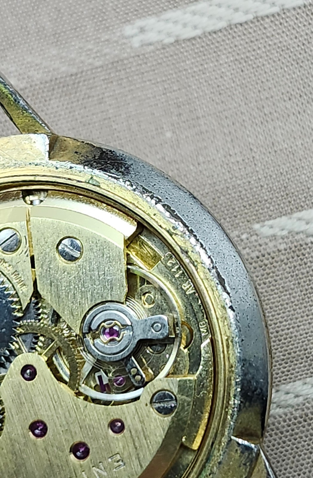 Enicar 112-22-23 Manual Wind Date Swiss Watch AR 1121 Movement – RUNNING