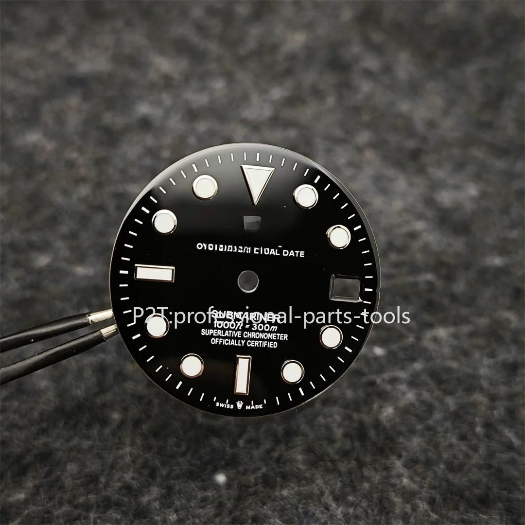 Blue Luminous literal 28.5mm dial suitable for RolexSubmariner NH35 movement