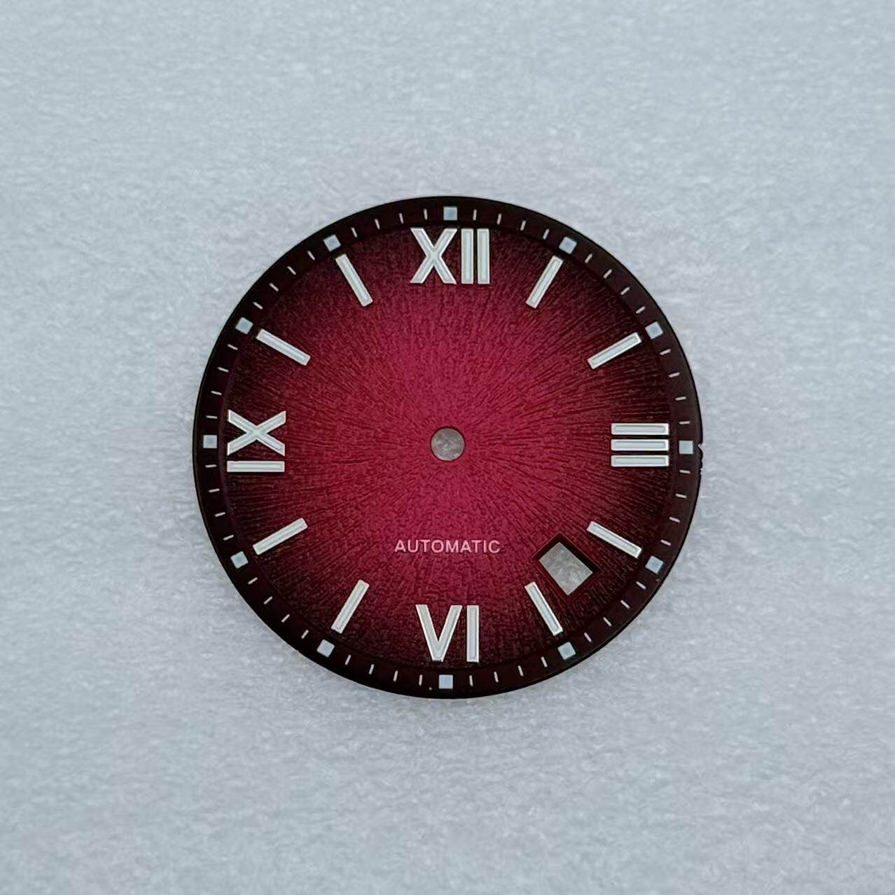 New NH35 Dial 31.8mm Black Purple Fit NH35/36 Movements Watch Accessories