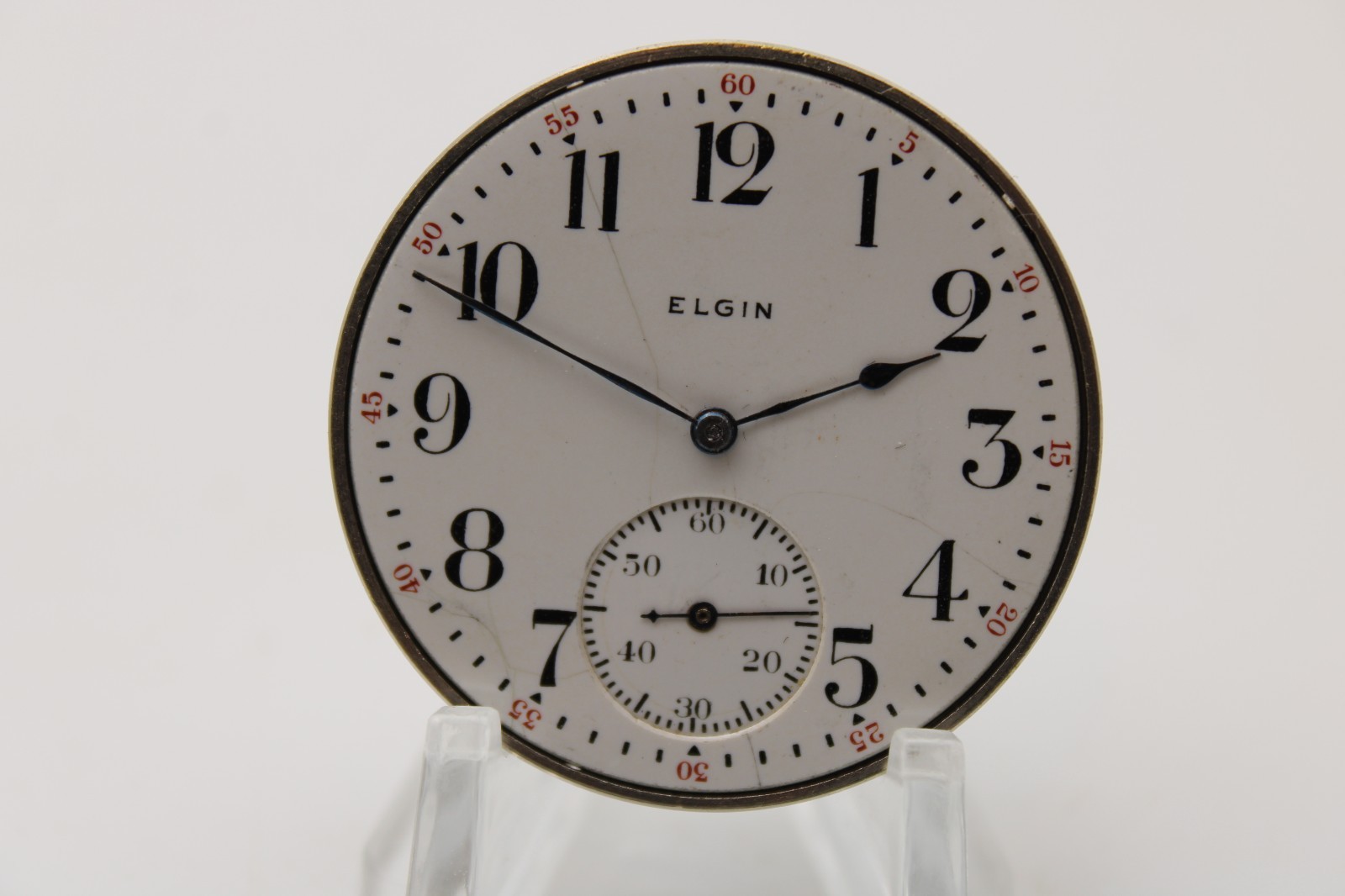 1915 ELGIN POCKET WATCH MOVEMENT 18492264 GRADE: 303 12s 7j (QG2)