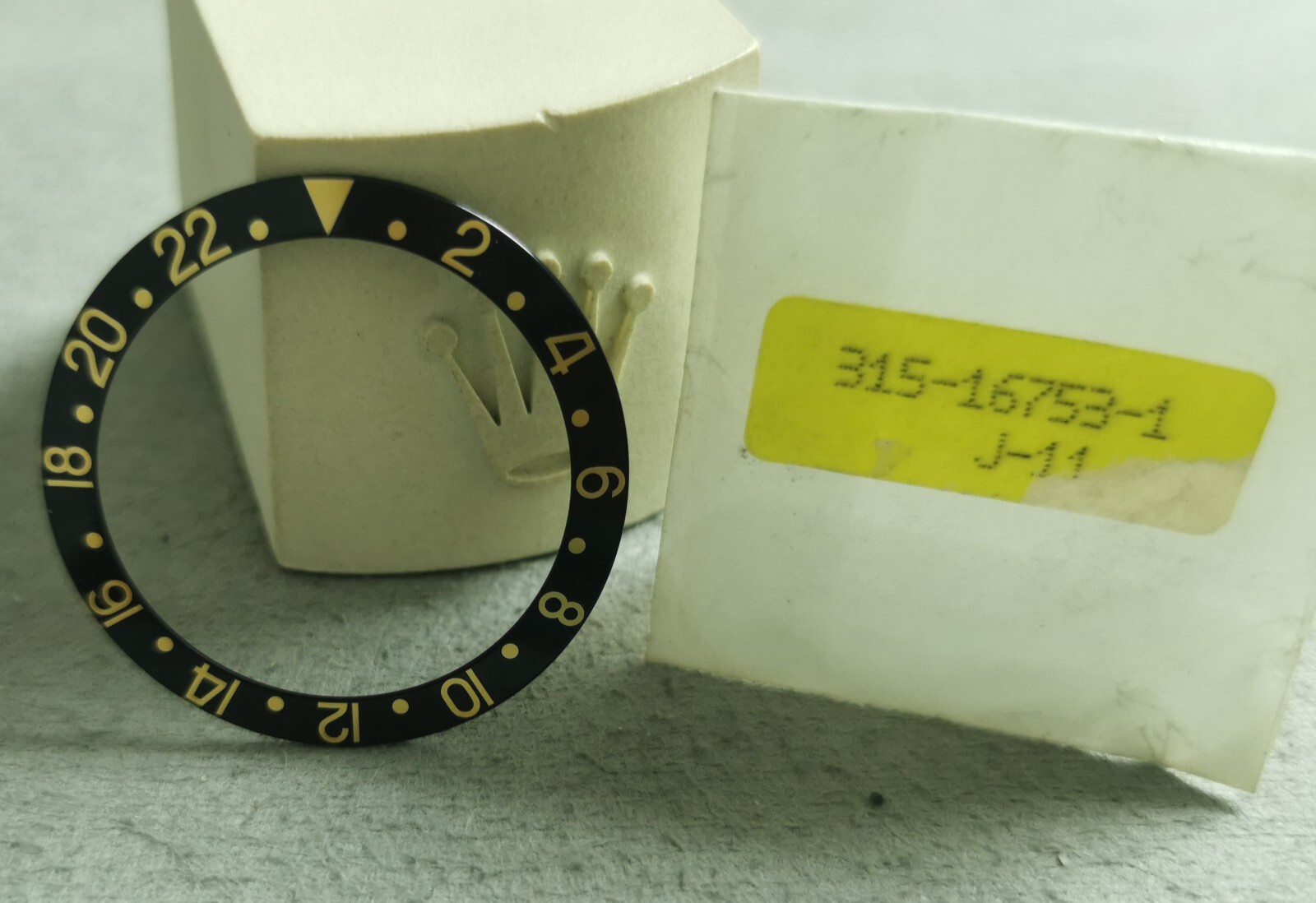 Rolex 315-16753-1 J-11 Gmt Master Black Bezel 1675 16753 New