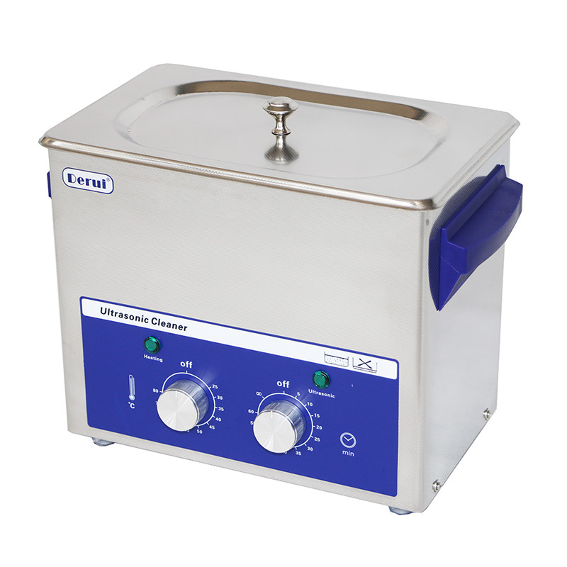 3L Home-use Timer Heated Ultrasonic Cleaner For Glass,Cups,Rings 120W DR-MH30
