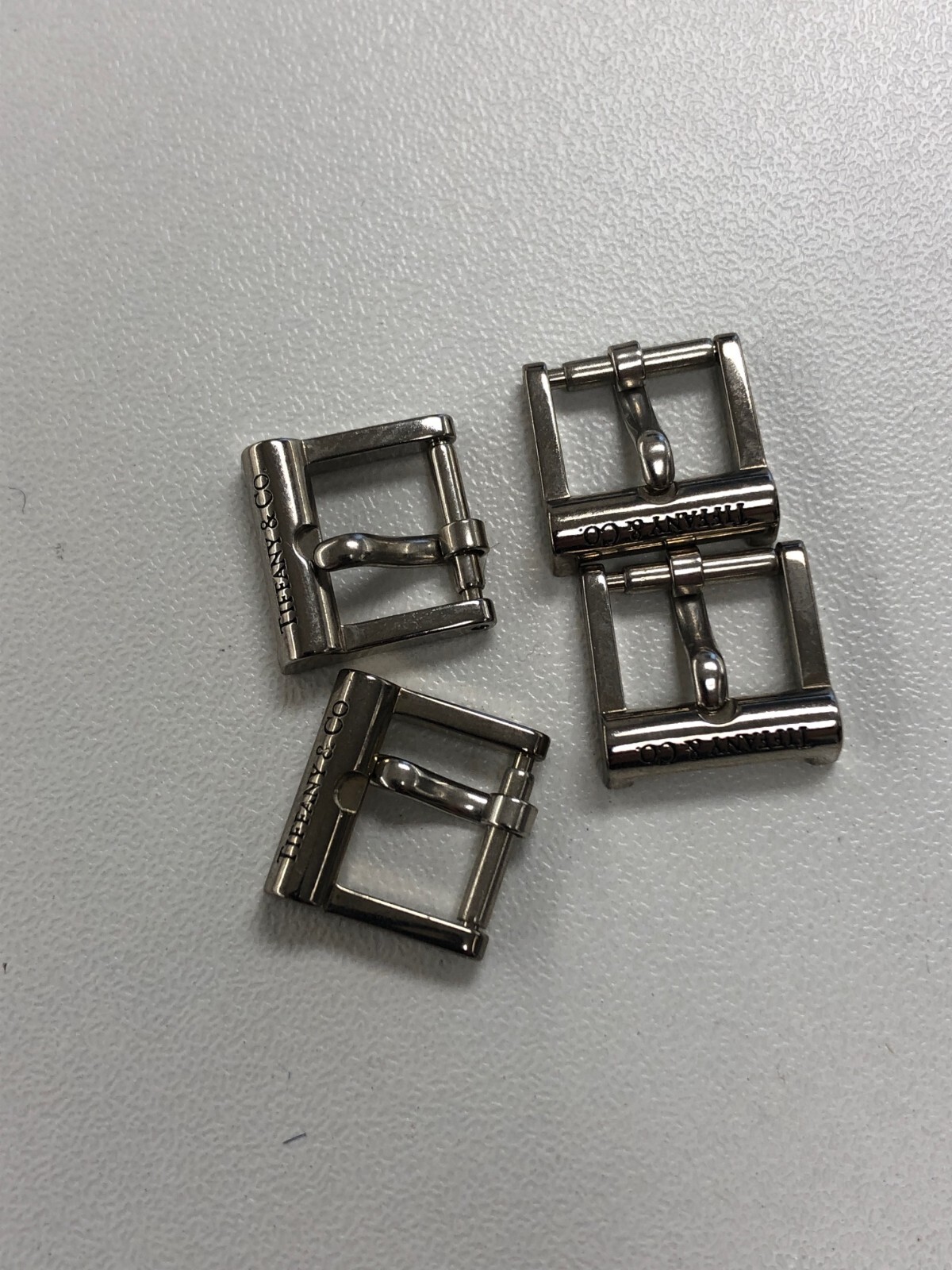 Tiffany & Co Watch 10mm Stainless Steel Ladies Watch Strap Buckle # e11363