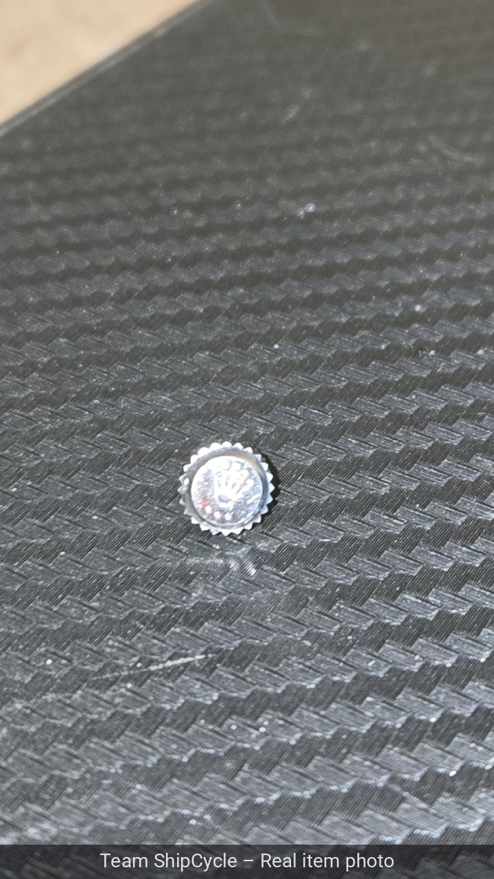 Rolex 7mm Crown Stainless Steel Triplock Parts 1 G2U
