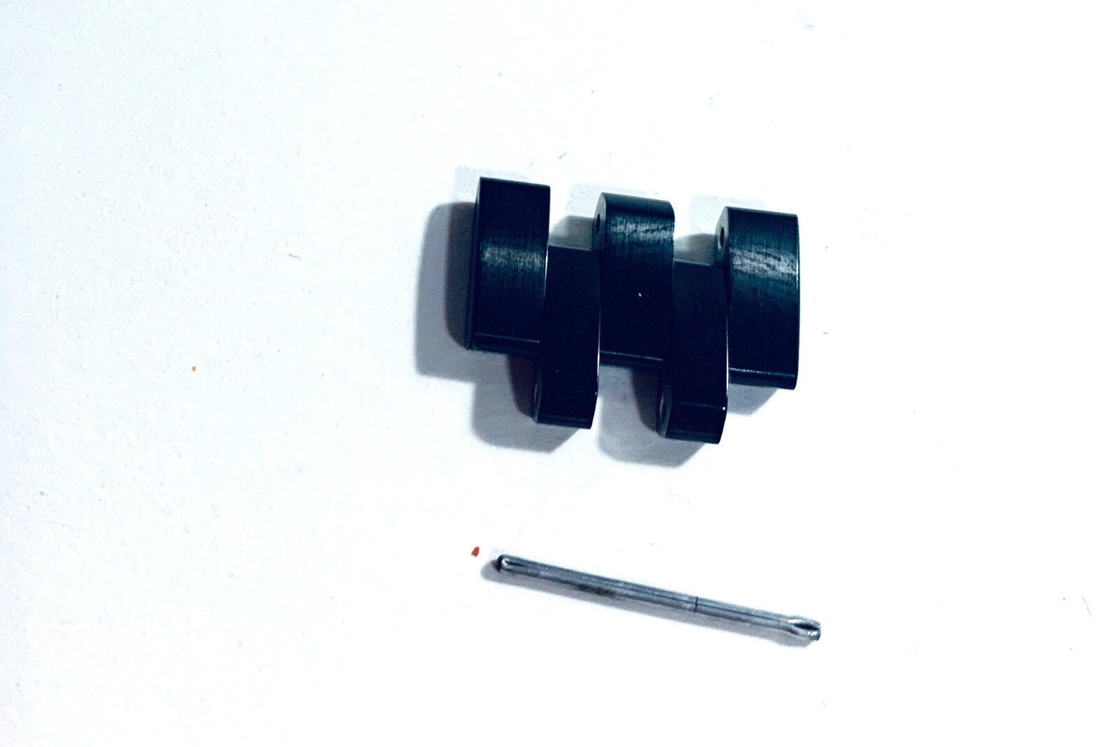 GENUINE TISSOT PRC 200 IP BLACK WATCH BRACELET LINK FULL SIZE 18 MM T613045920