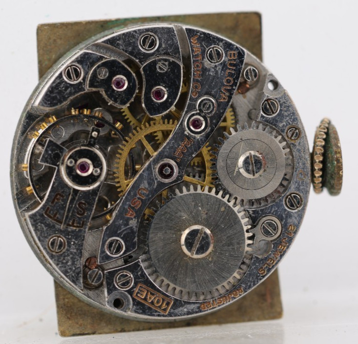 BULOVA cal. 10AE, 21j ‘AAA’ SWISS WRIST WATCH MOVEMENT, GOOD BALANCE (ON)