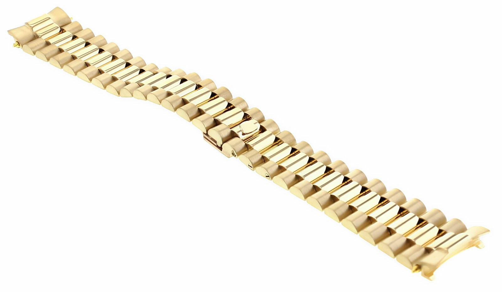 20MM 18K YELLOW GOLD PRESIDENT STYLE WATCH BAND FOR ROLEX 18378, 18388