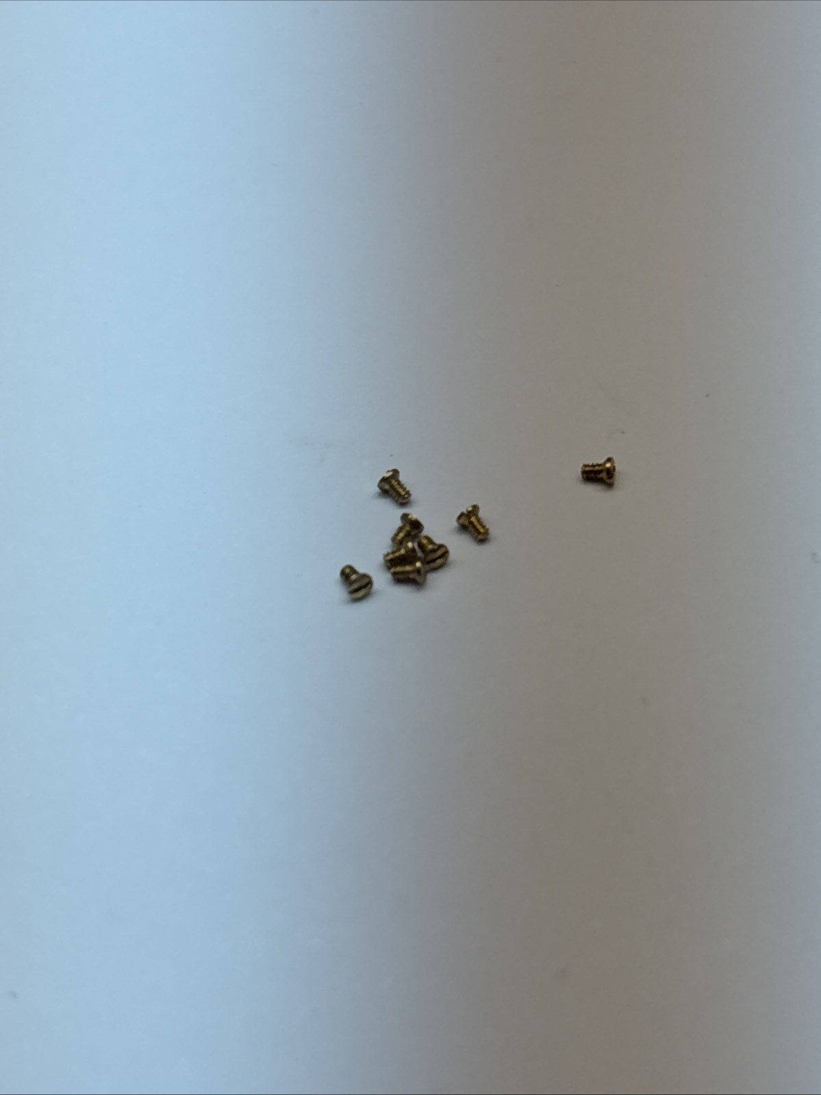 Cartier 18kt Screws For Watch As Is
