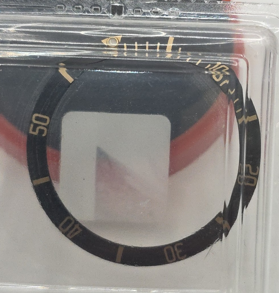 Tudor 79733N Black Bay Heritage Original Bezel Insert 315-79733N Black/Gold