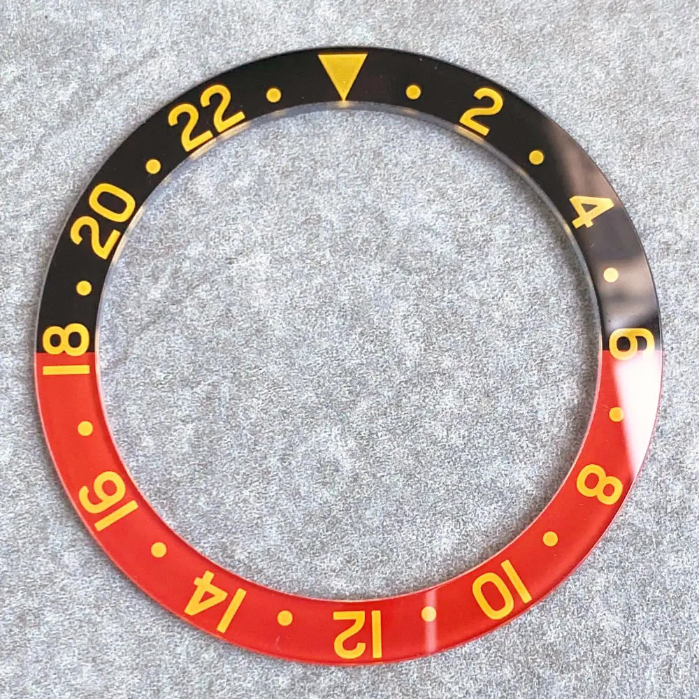 Mods 36.5mm*29.2mm Sapphire/Ceramic/Aluminum Watch Bezel Insert For 38mm Watch