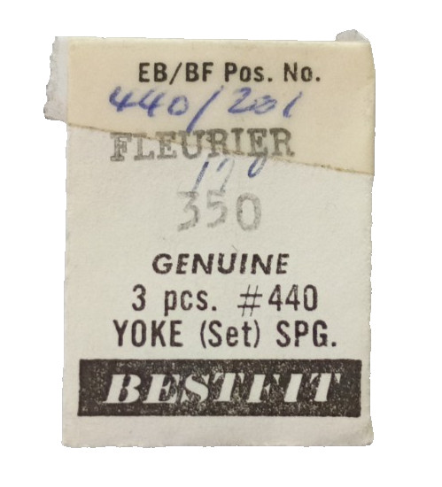 Fleurier 350 Set Spring watch part #440/201 *SEE INTERCHANGE LIST