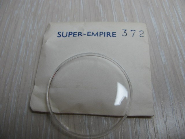 Plexiglass watch glass pocet 372 H-5mm part