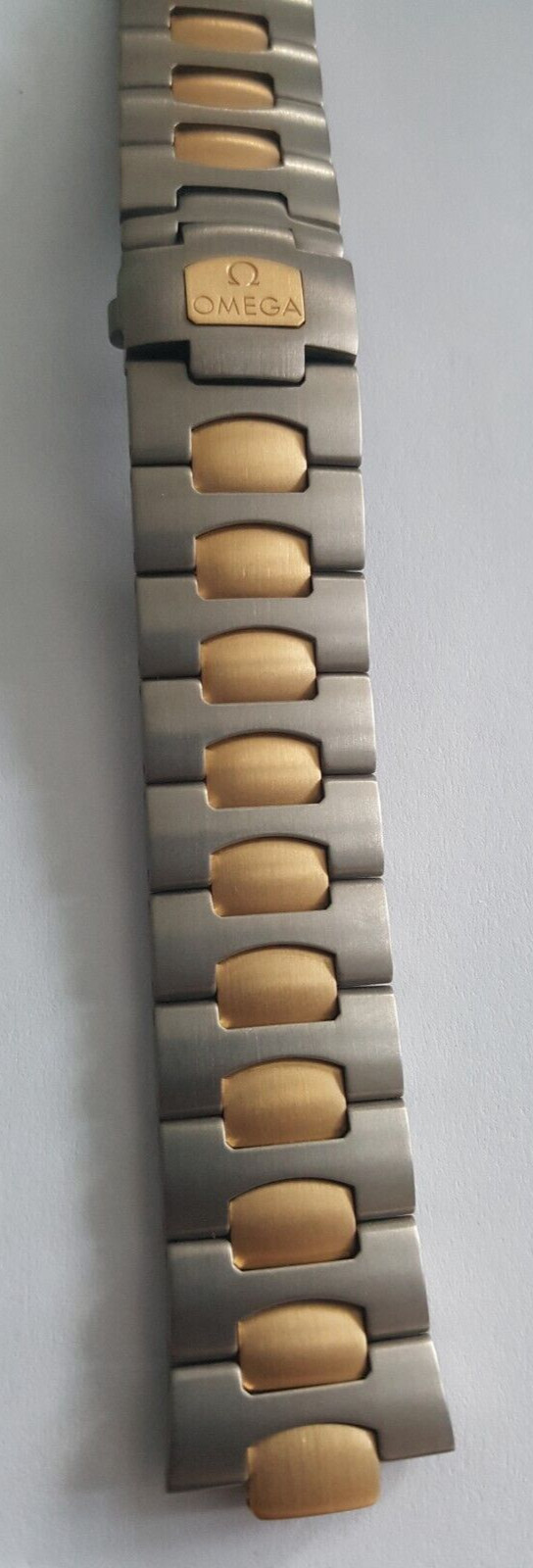 Omega Titanium-18KT Yellow Gold Plated Bracelet Number TB1475-448