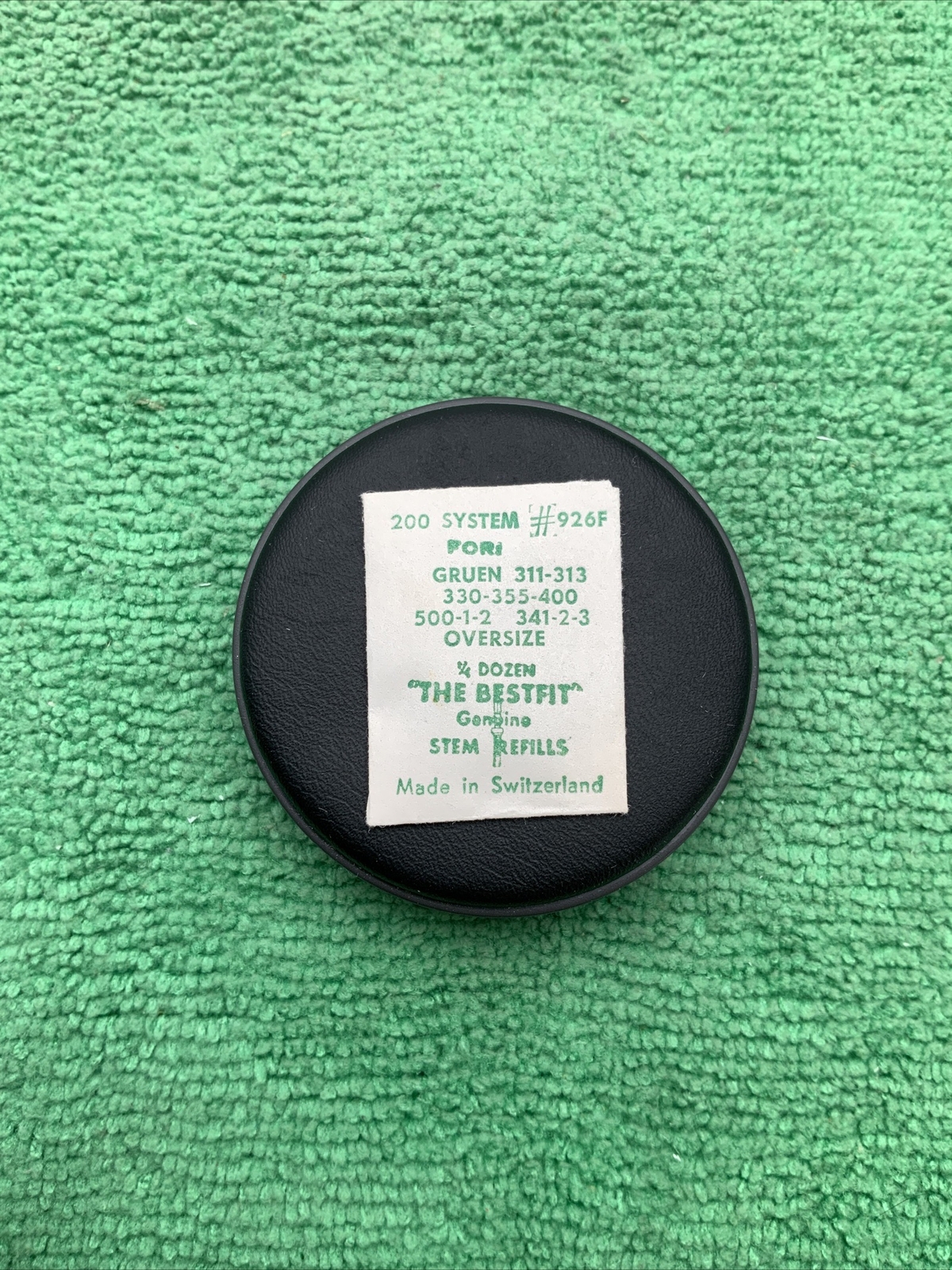 To fit Gruen 311 Oversized Winding Stem 200-926F (1 Stem) NOS