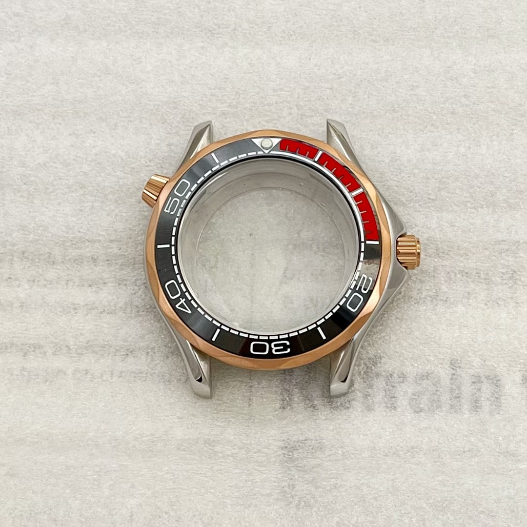 41mm Stainless Steel Watch Mod Case Fits NH35 Mechanical Movement