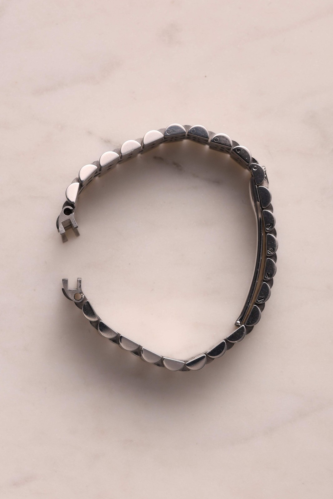 Authentic Rolex Super Jubilee 63600 with original box, receipt and fully linked