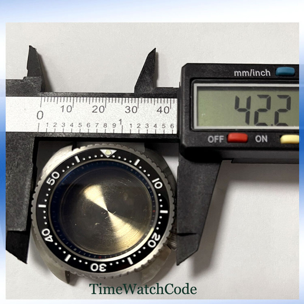 Titanium Watch Case Fit For NH35 NH36 20ATM 200M AR Coating Sapphire Crystal