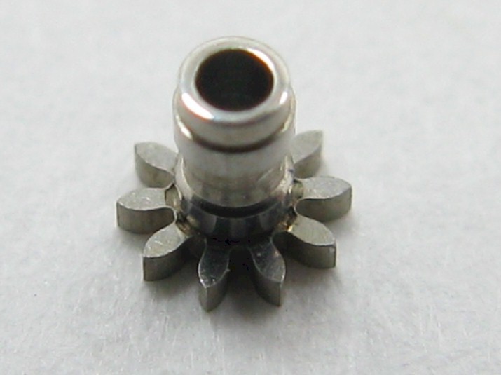 Enicar 410 watch movement part: cannon pinion #240 height 2 mm